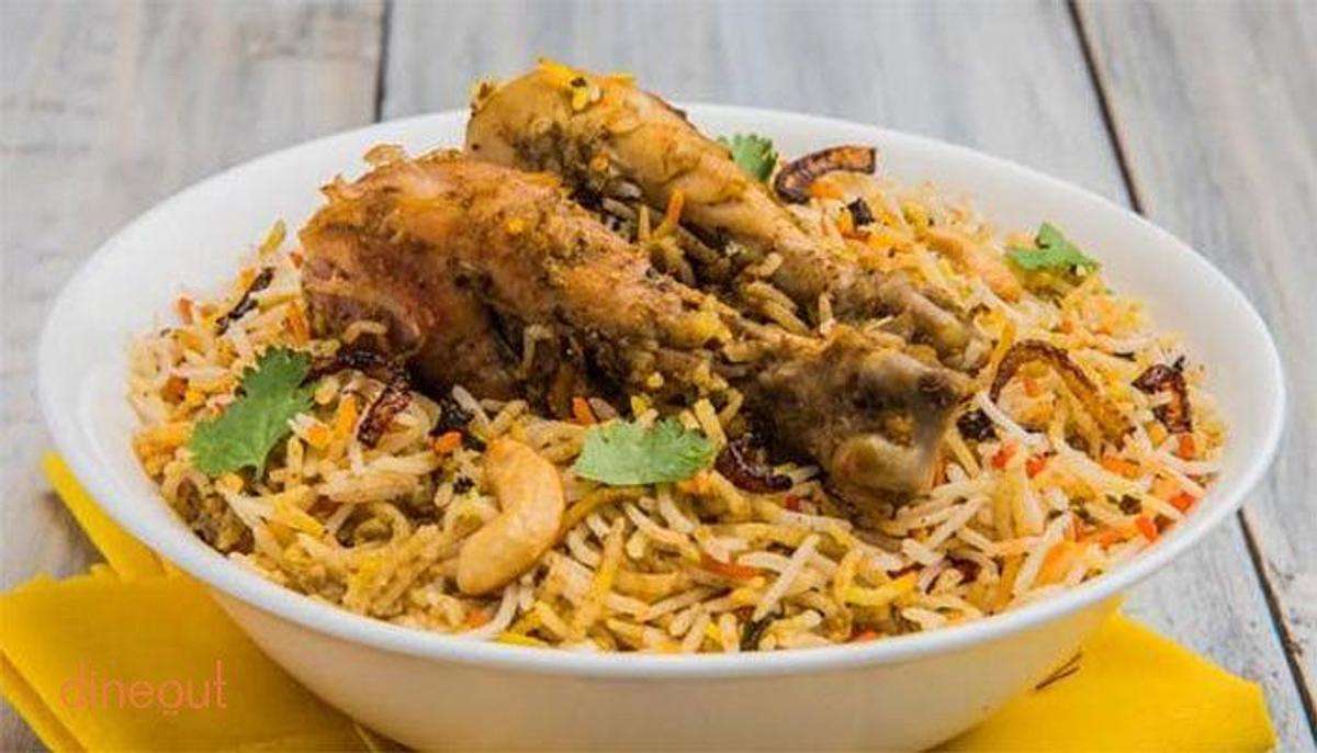 Lunch at Paradise Biryani