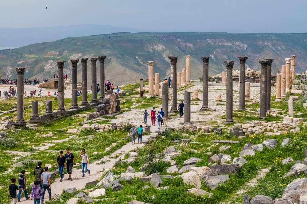 Ruins at Umm Qais