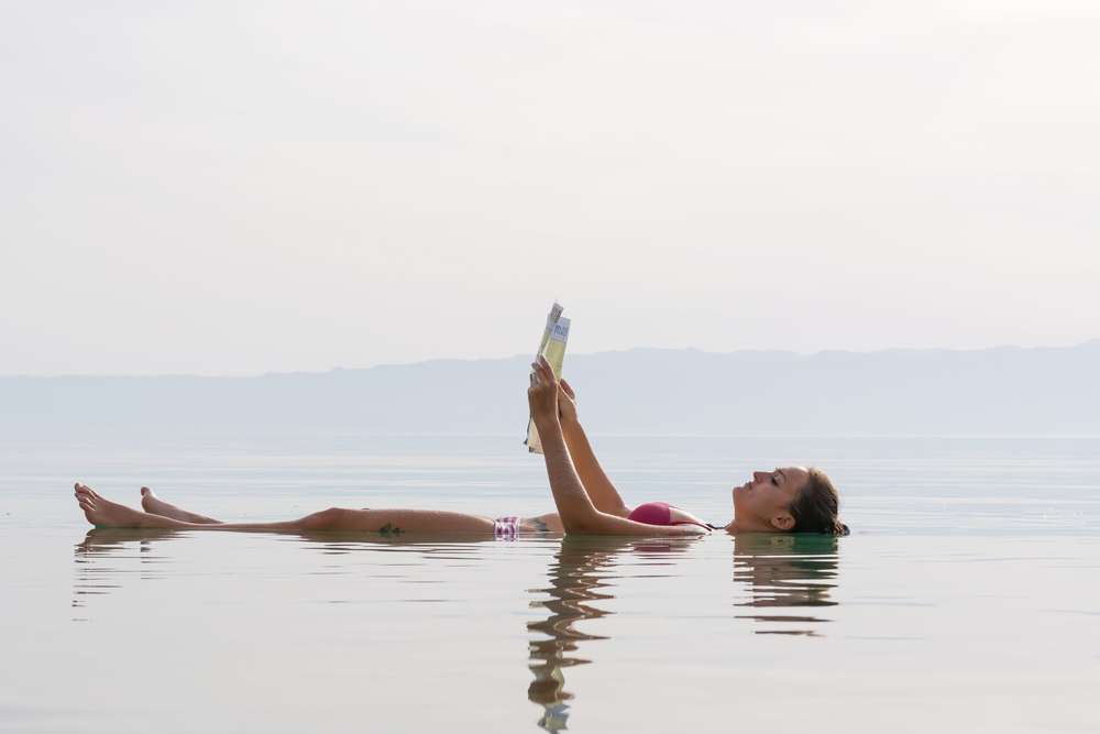 Float in The Dead Sea