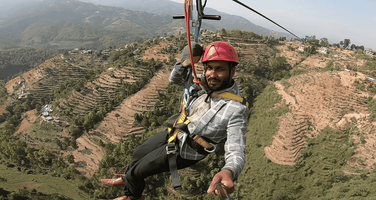 Dhulikhel Zip Line Experience, Kathmandu @ Flat 21% off