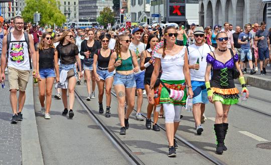 Attend The Largest Techno Party At Street Parade