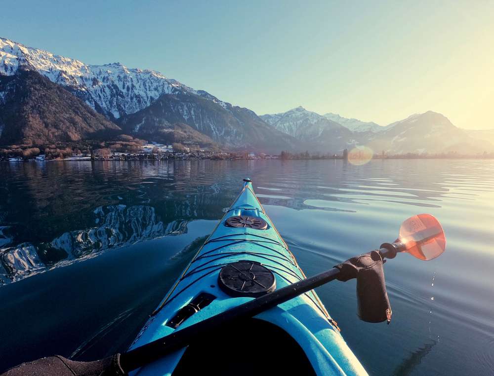 Try Kayaking In Lake Brienz