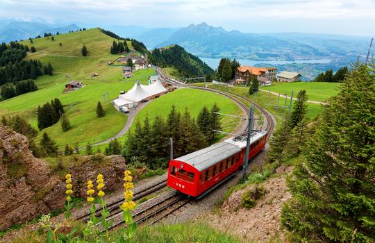 See Mt. Rigi’s Stunning Panorama