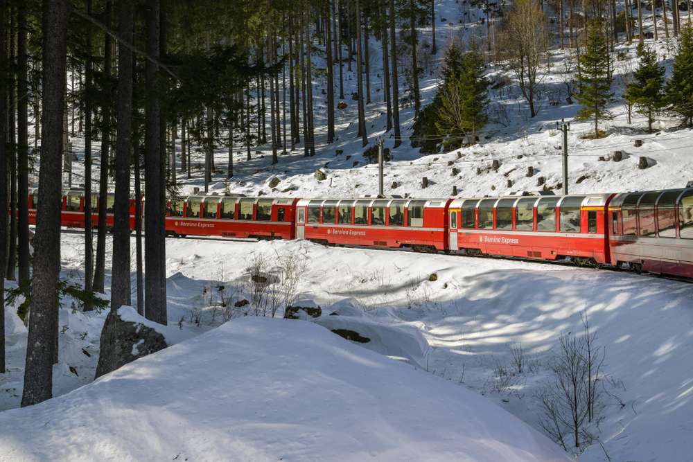 Ride The Scenic Bernina Express