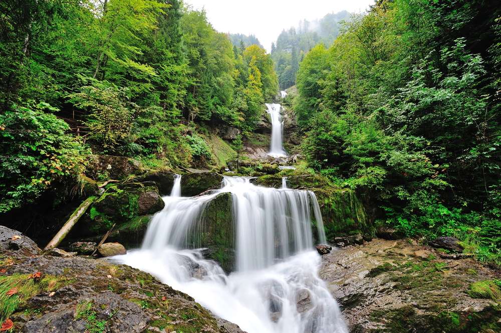 Giessbach Falls, Lake Brienz
