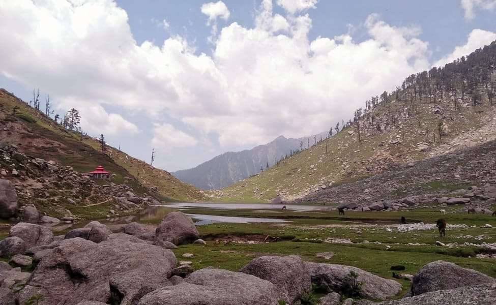 Kareri Lake in Winter