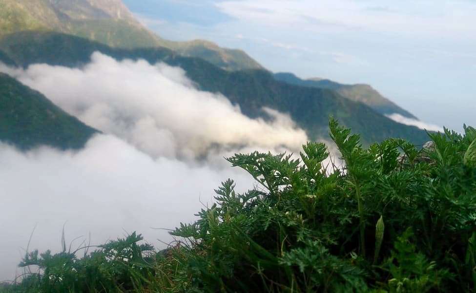Kareri Lake in Monsoon