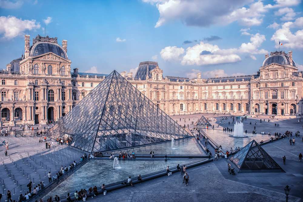 Learn about the History of France by visiting the Louvre Museum 