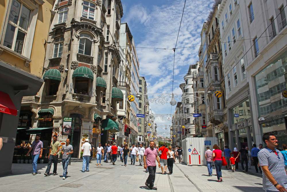 Walk Through the Istiklal Avenue