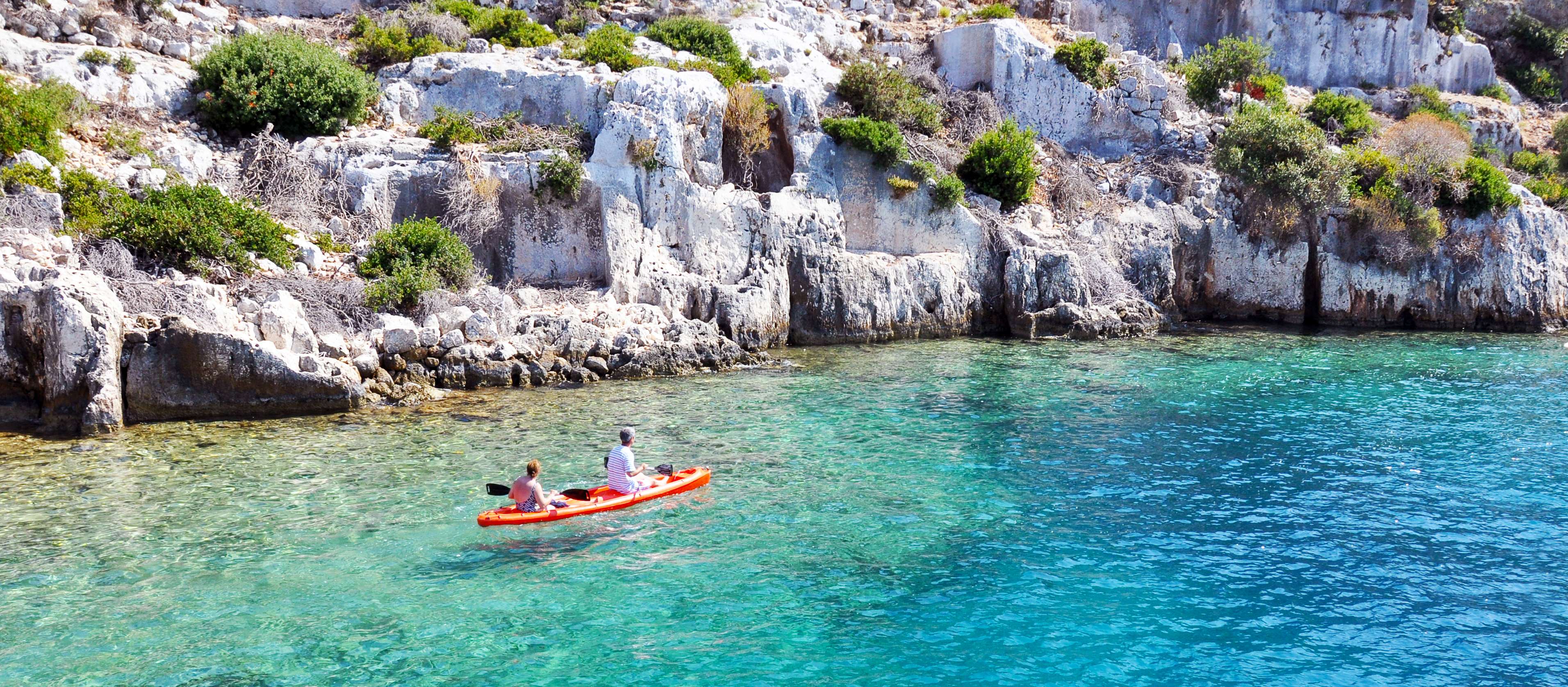 Kayaking at Ruins of Kekova