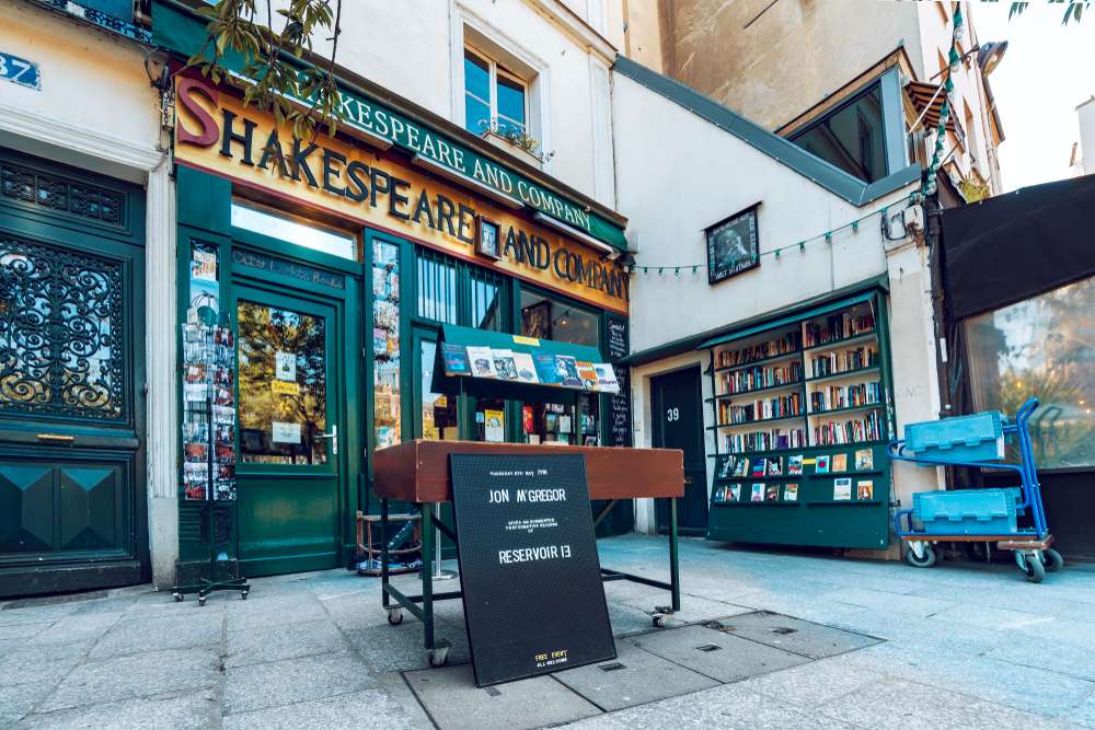 Read Some Books at Shakespeare & Co.