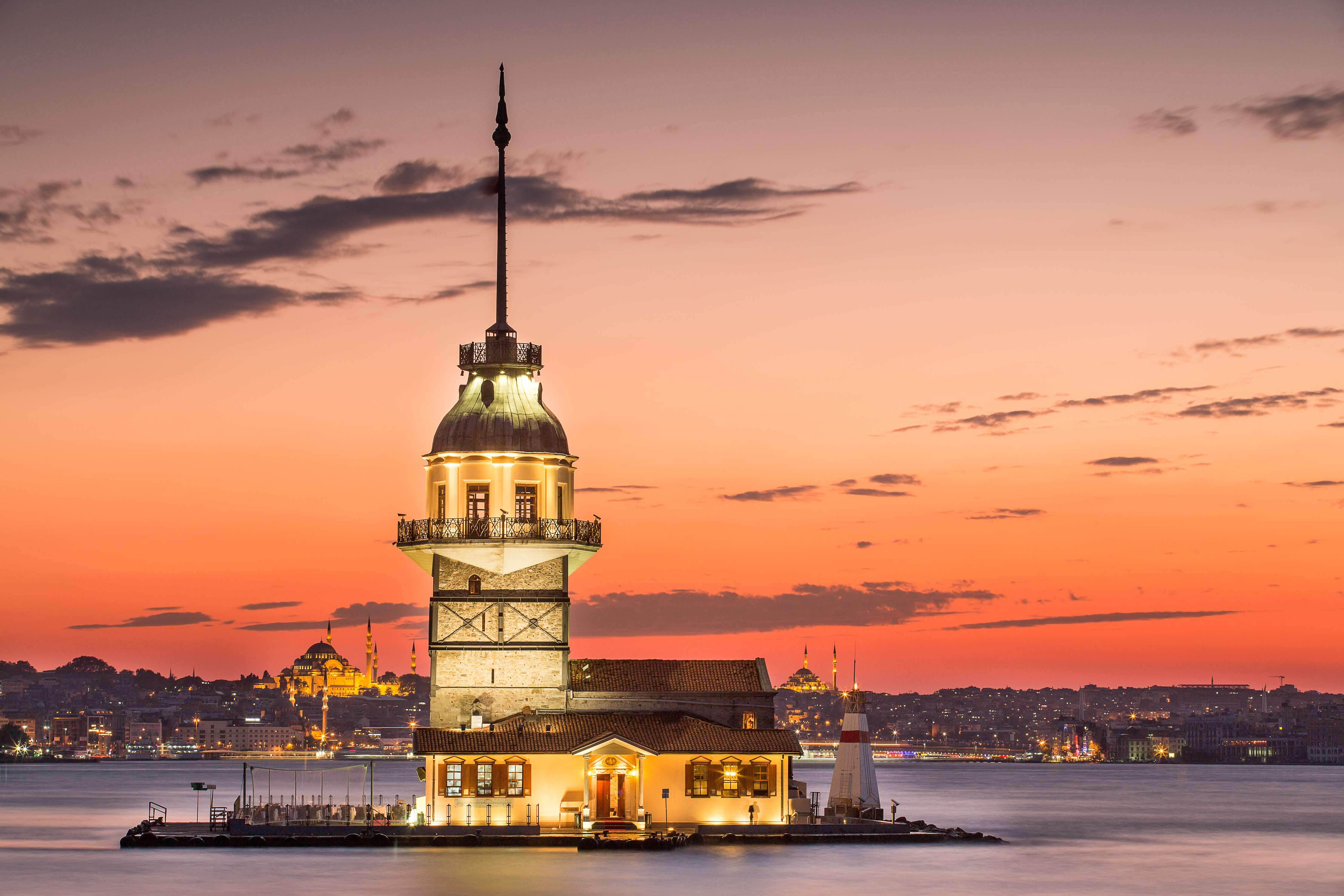 Maiden's Tower for Sunset