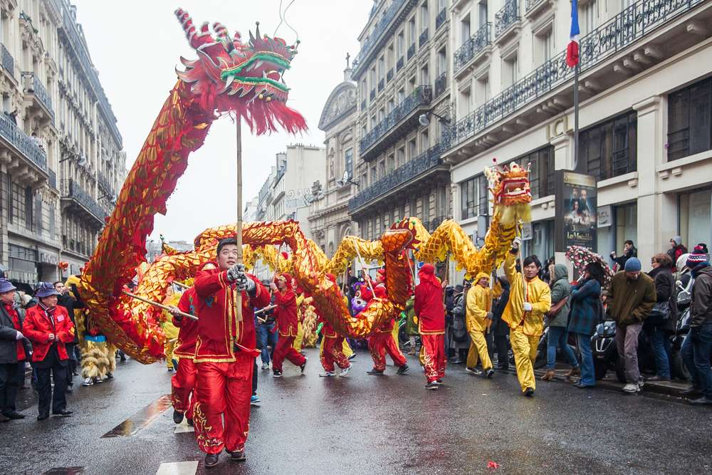 See the Parades for the Chinese New Year