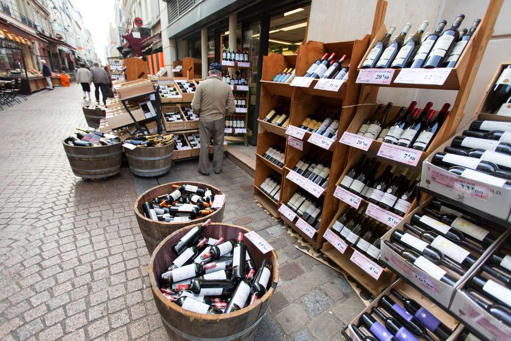 Food and Wine at Le Marché de Noël