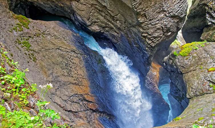 Visit Trummelbach Falls