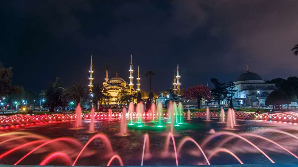 Dancing Fountain at Sultanahmet