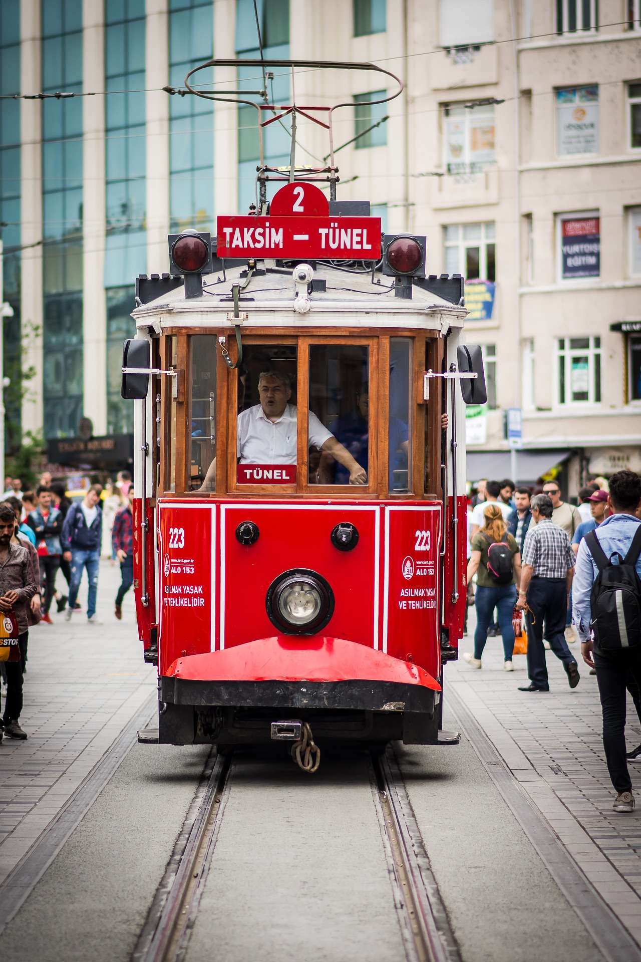 Take a Ride on Taksim Tram
