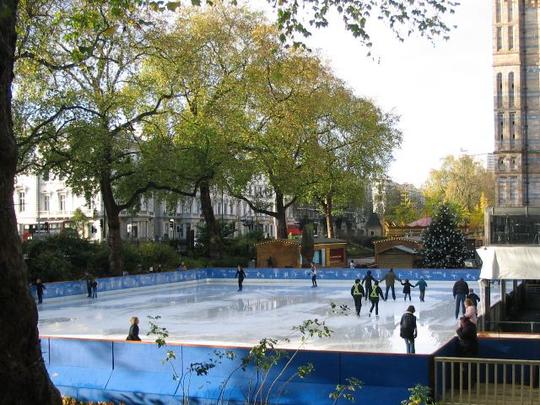 Go to the Natural History Museum for Ice Skating