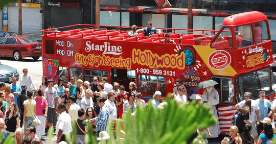 Hollywood Sightseeing Bus Los Angeles, Book Now @ 20% off