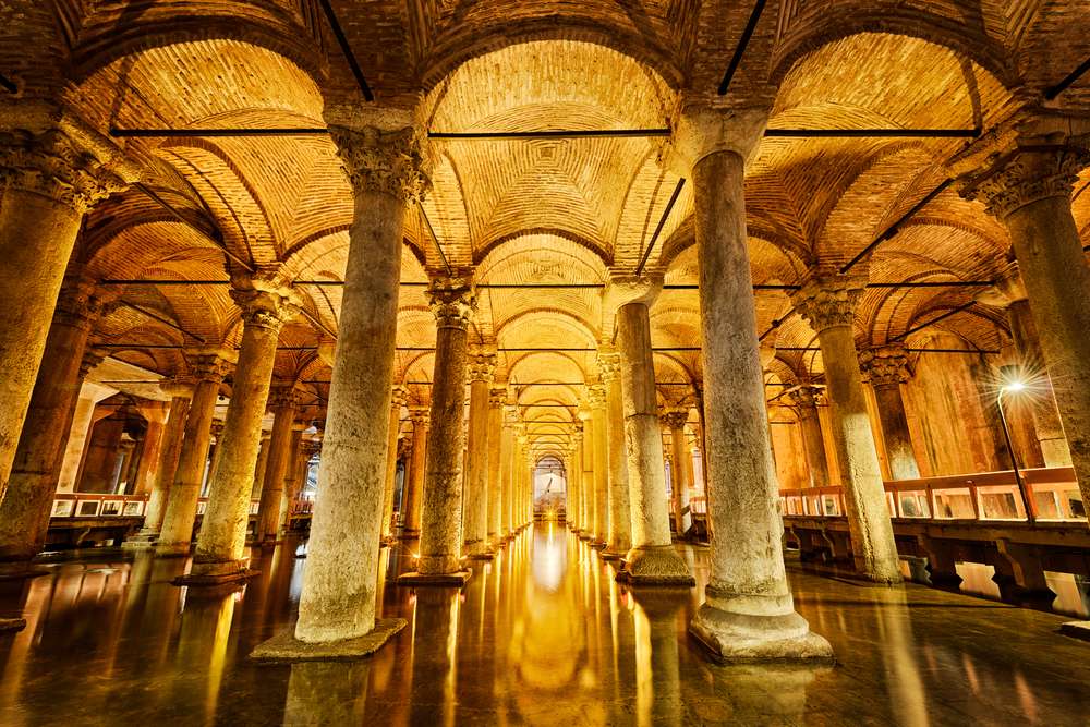 Explore the Basilica Cistern
