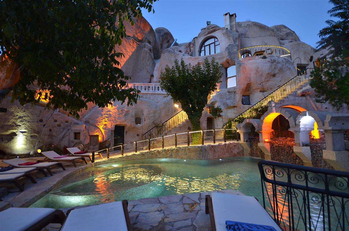 Stay at the Gairasu Cave Hotel