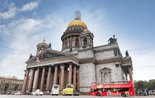 St Petersburg Hop-on Hop-off Bus Tour with Canal Boat, Book @ Flat 10% off