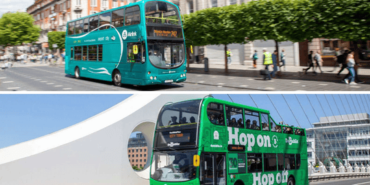 Hop on Hop off Dublin Airport Transfer, Book Now @ Flat 14% off
