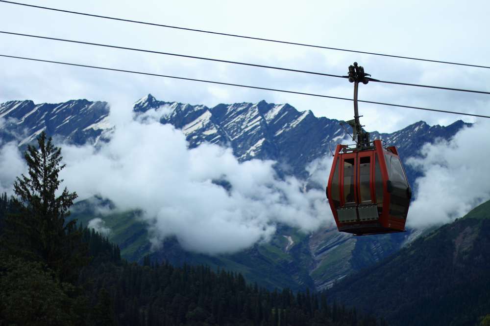 Gondola Or Solang Valley Ropeway