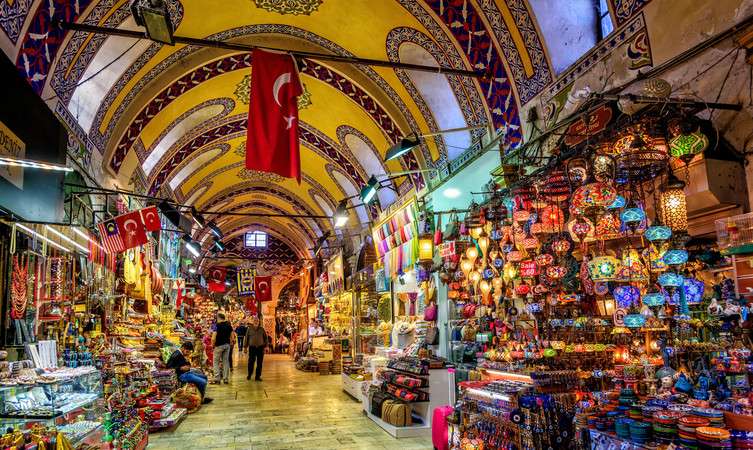 Shop at Istanbul's Grand Bazaar