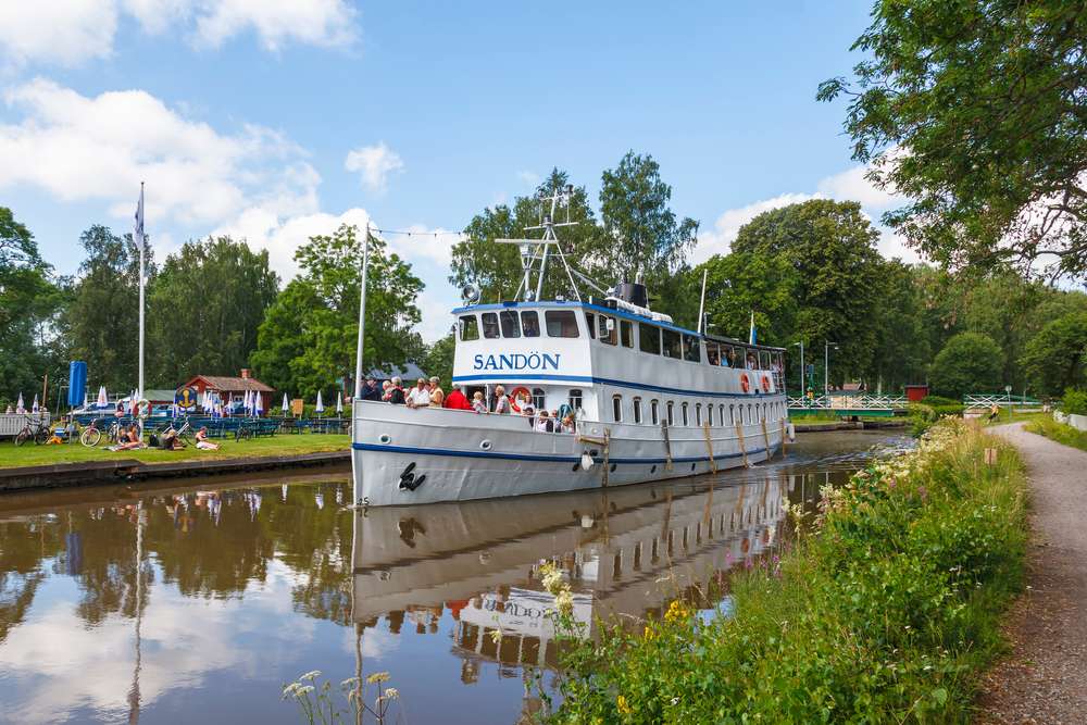 Enjoy a Boat Ride Along The Gota Canal