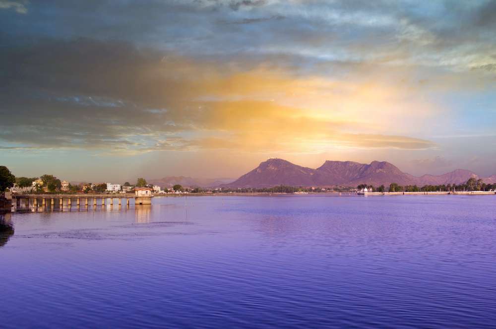 Enjoy the scenic view from the Dudh Talai Lake