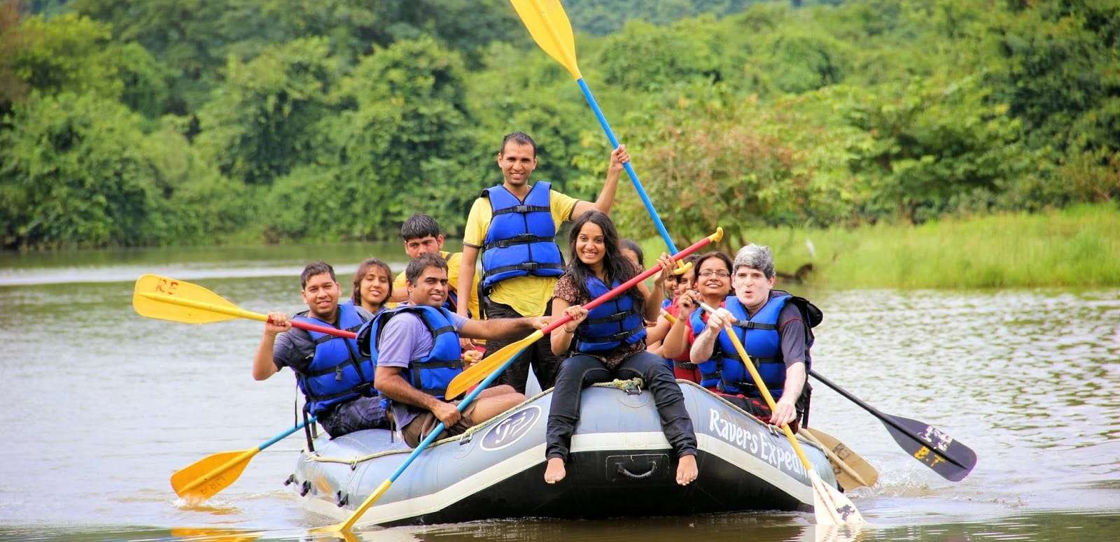 Rafting in Valmiki Nagar, Bihar