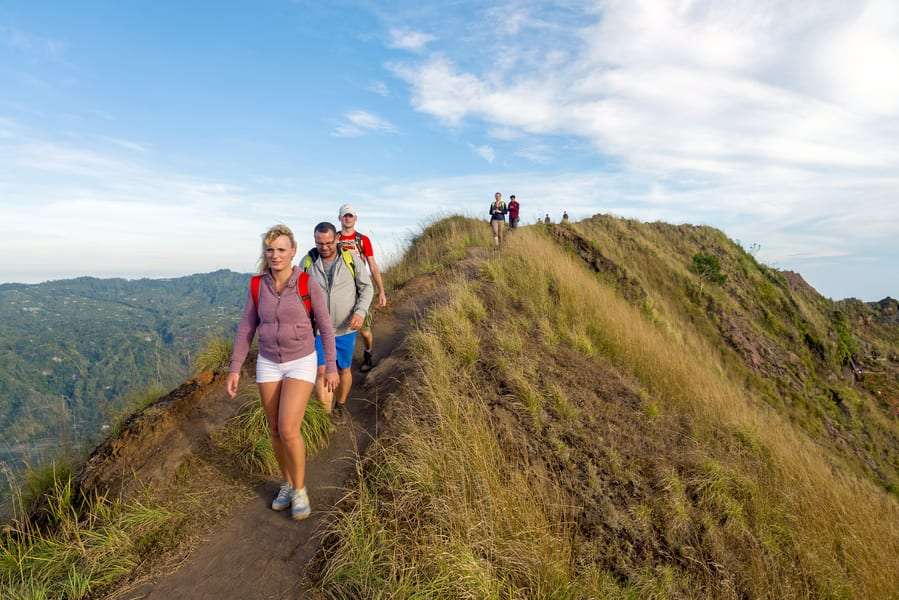 Hike up to Mt Batur