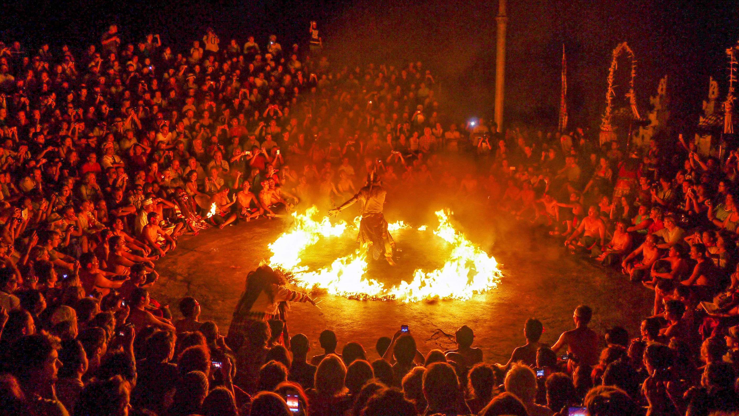 Watch the Kecak Fire Show in Uluwatu
