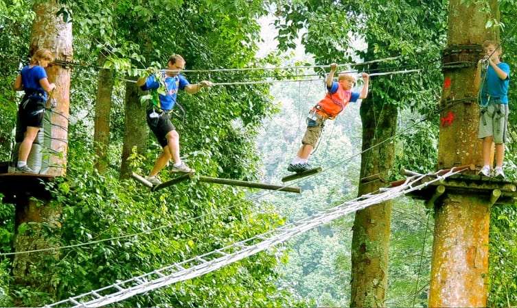 Explore Bali Treetop Adventure Park