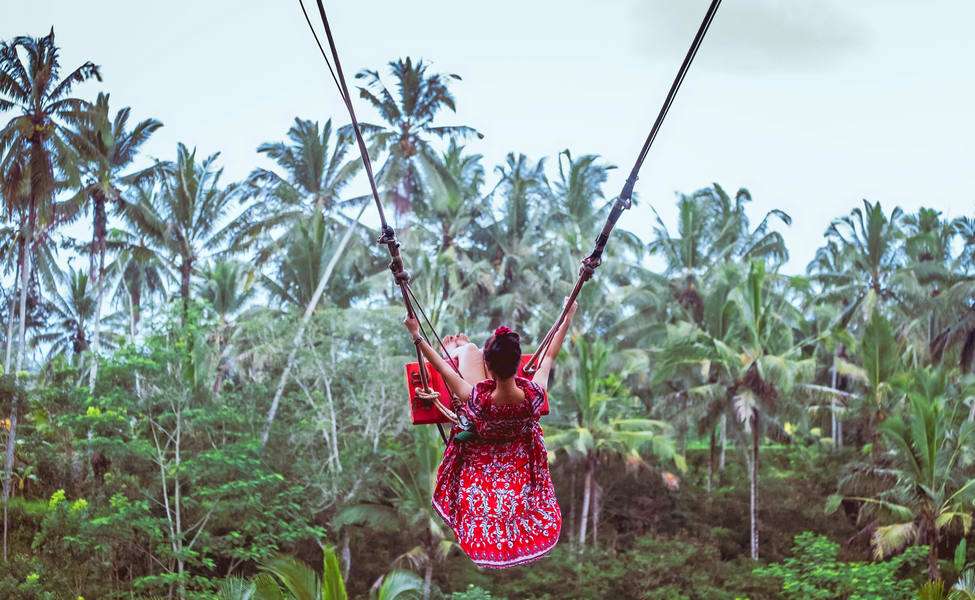 Experience The Highest Swing Ride Above Ayung River