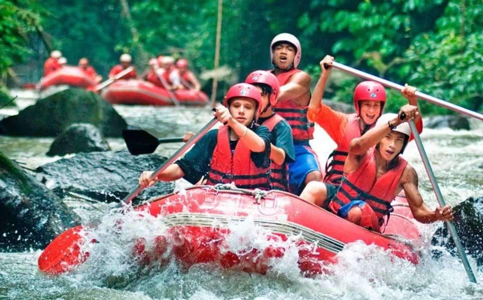 Whitewater Rafting In Ayung River, Telaga Waja, and Melangit River 