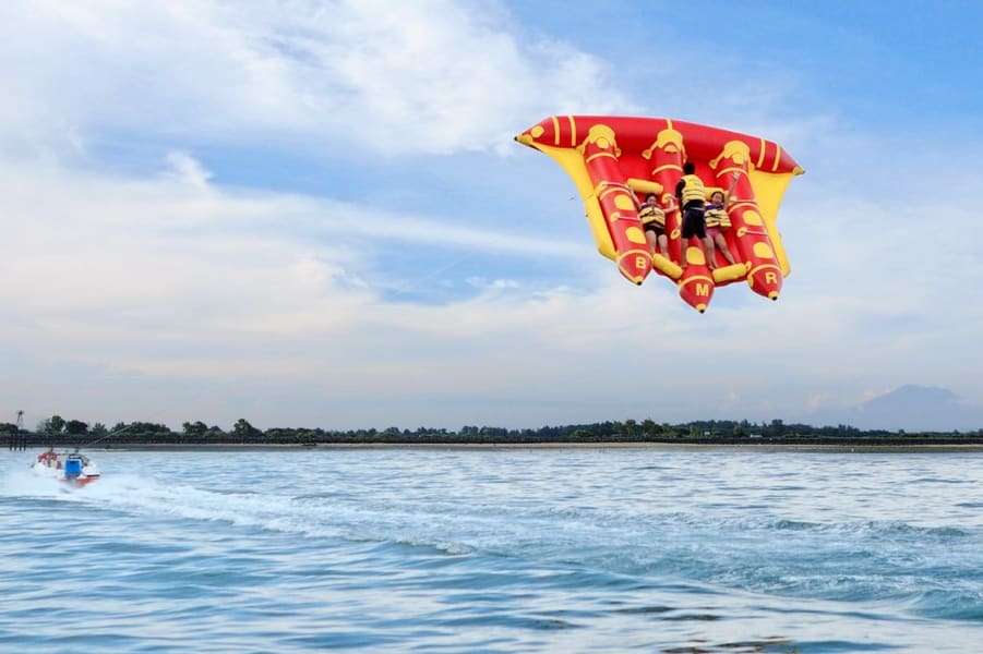 Flying fish at Nusa Dua Beach