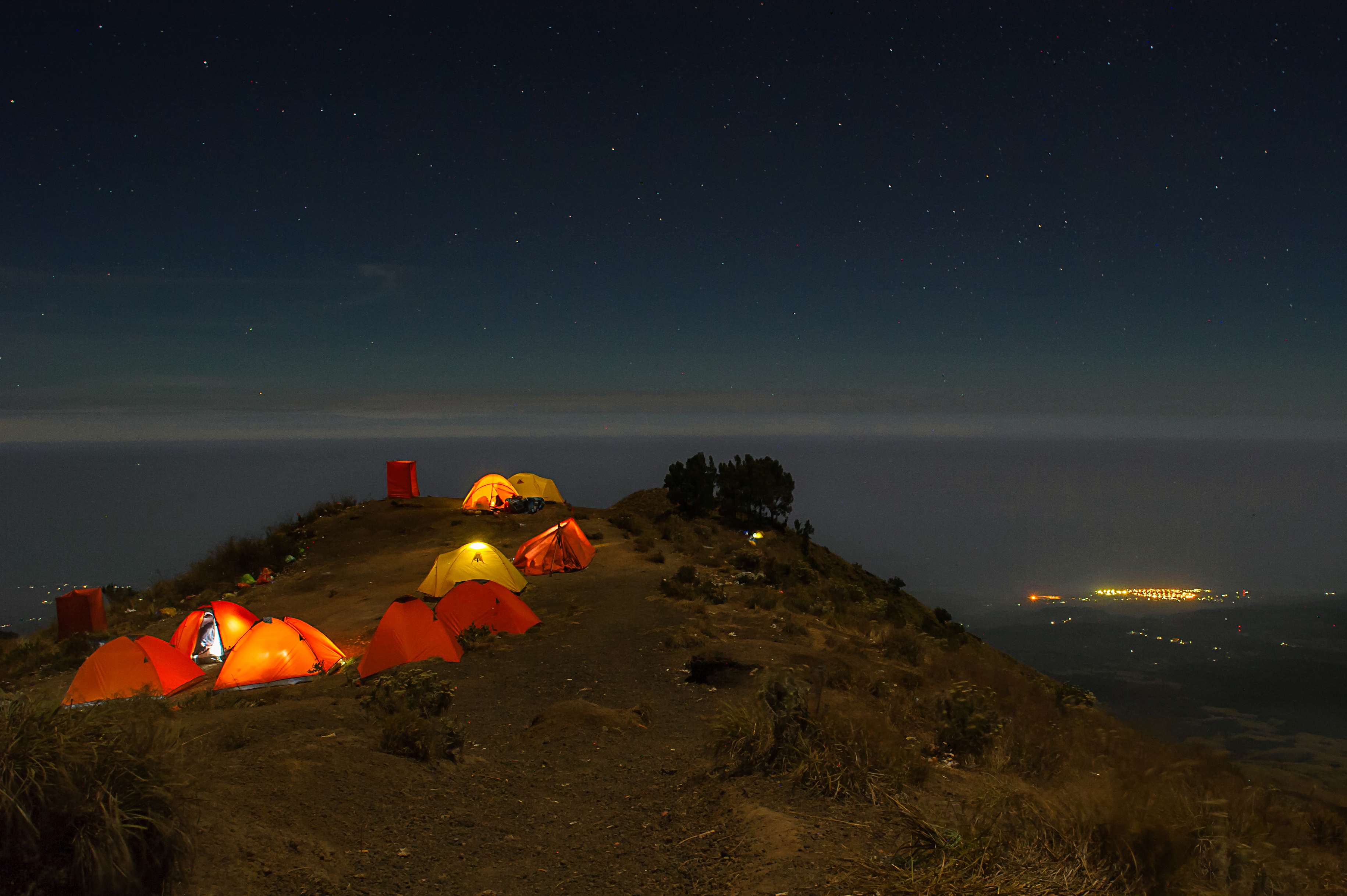 Camping in Tanakita, Sayang Heulang, and Gunung Pancar