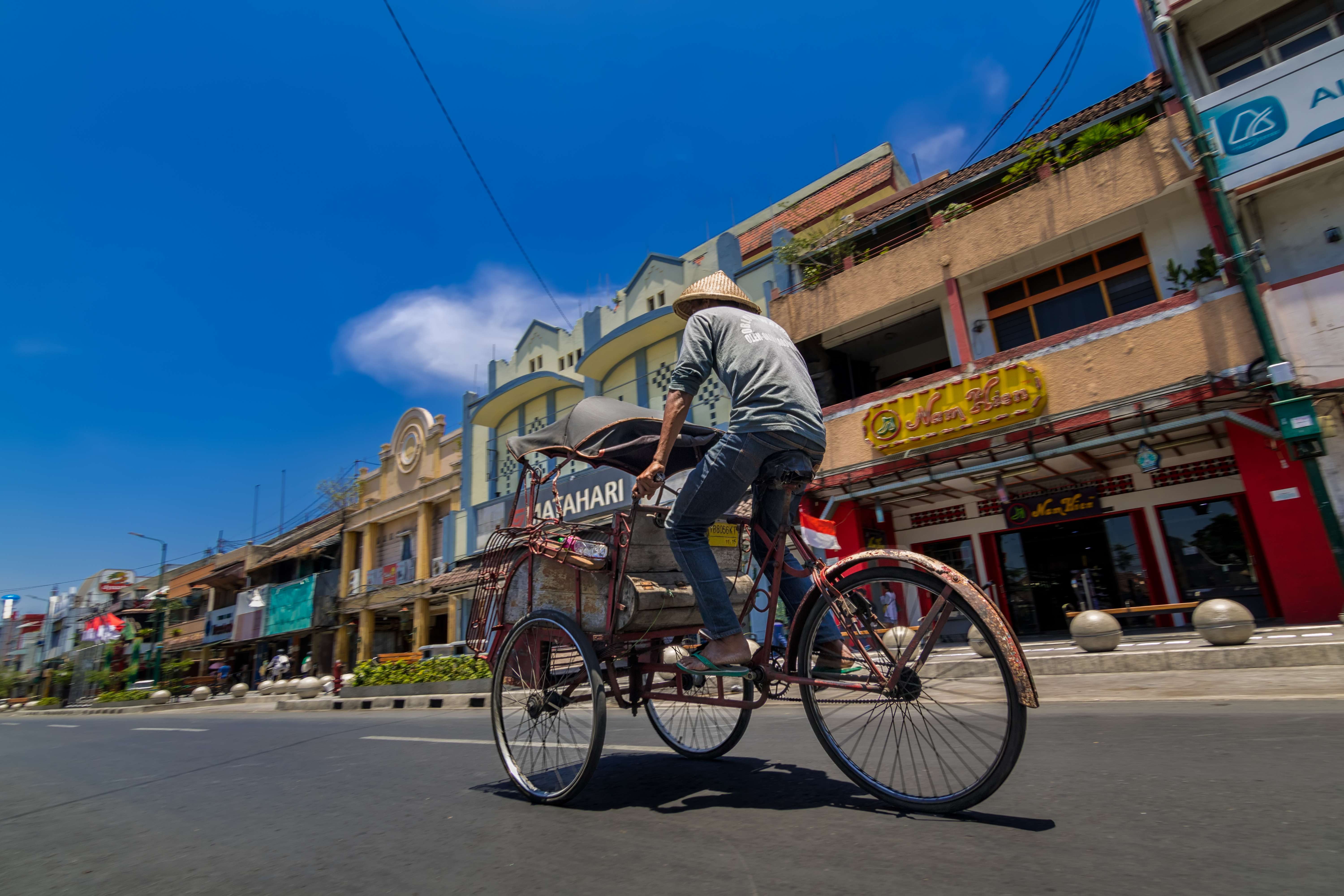 Bicycle Car at Yogyakarta