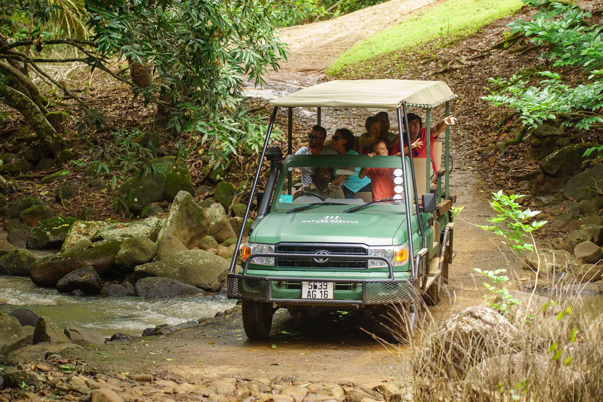 Jeep safari at Heritage Nature Reserve