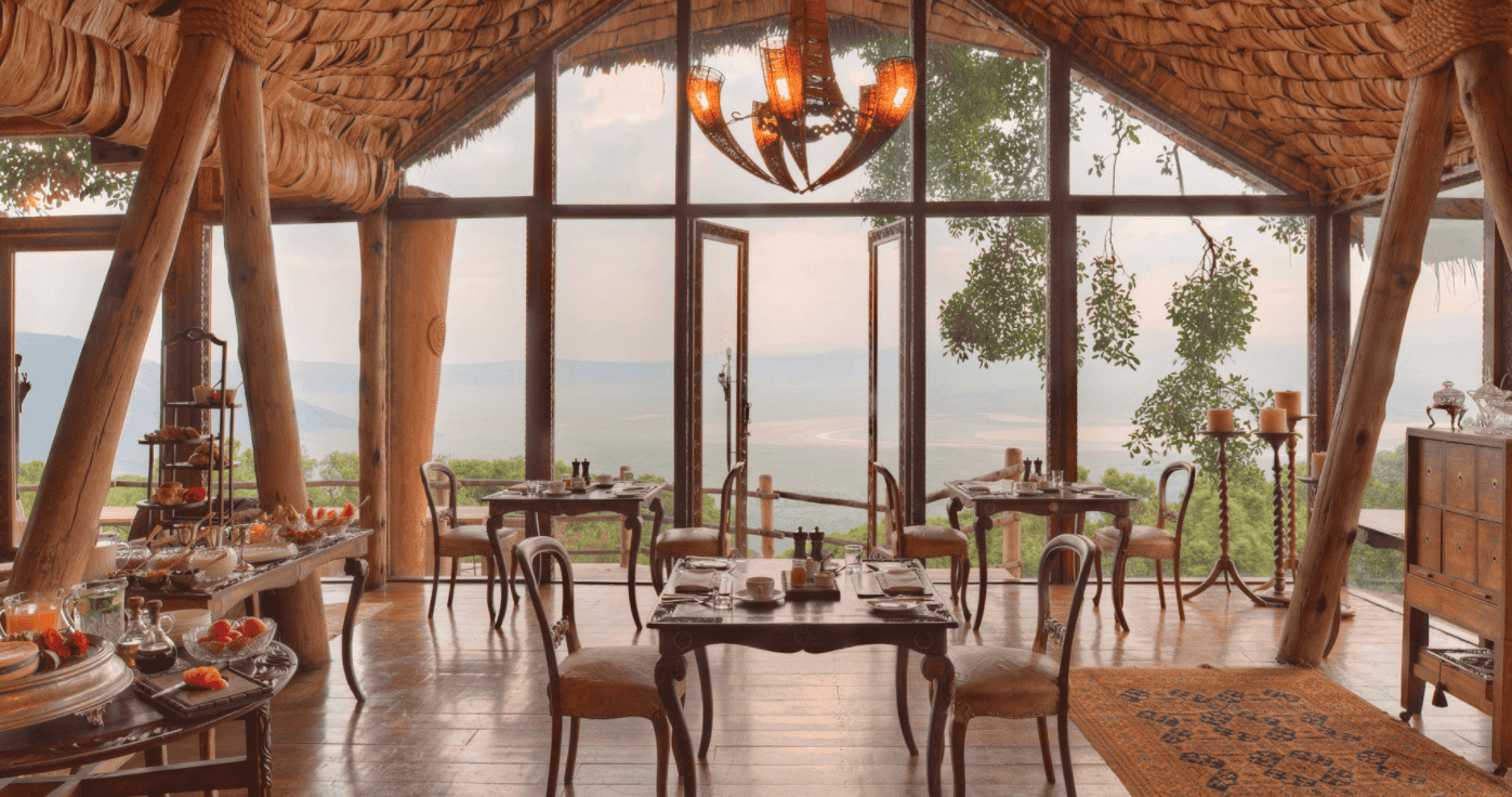 &Beyond Ngorongoro Crater Lodge 