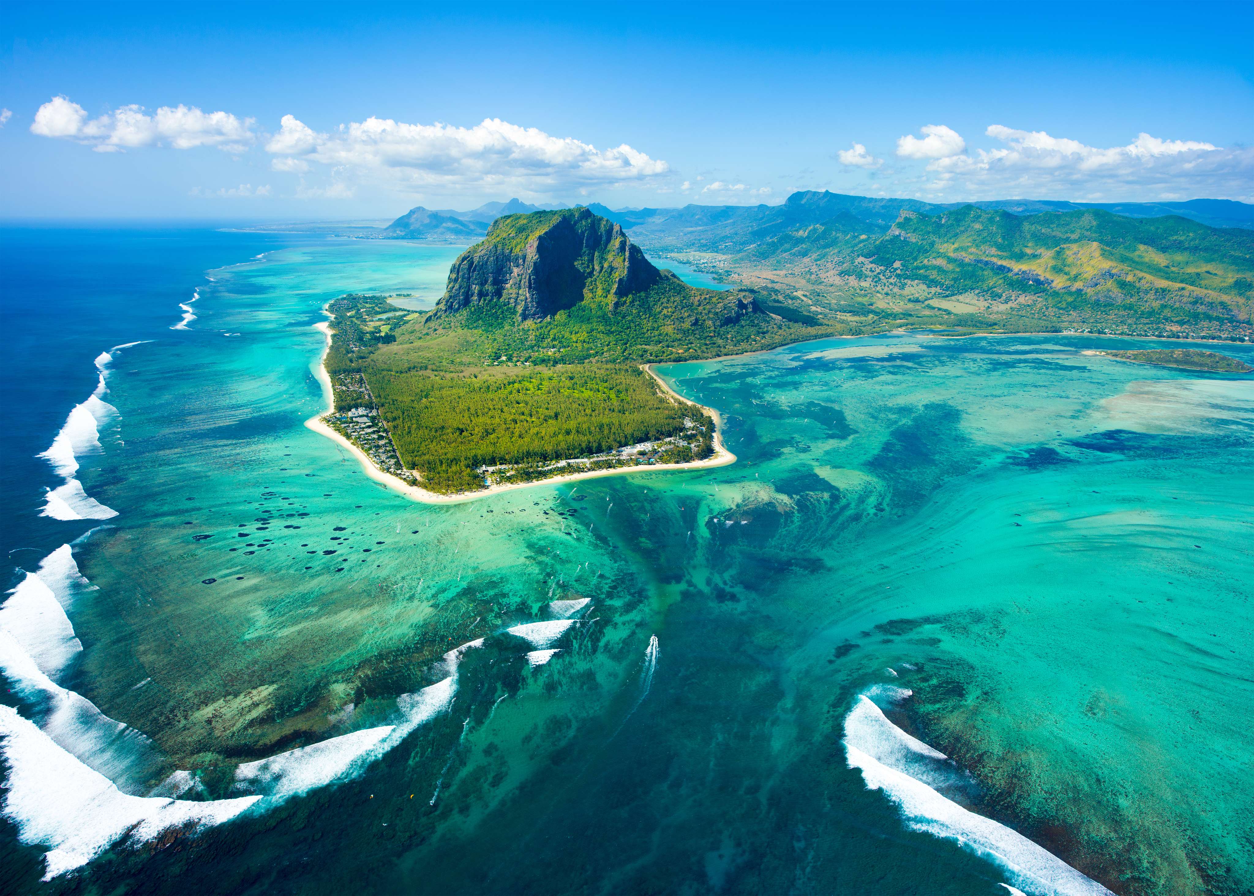 Underwater Waterfall