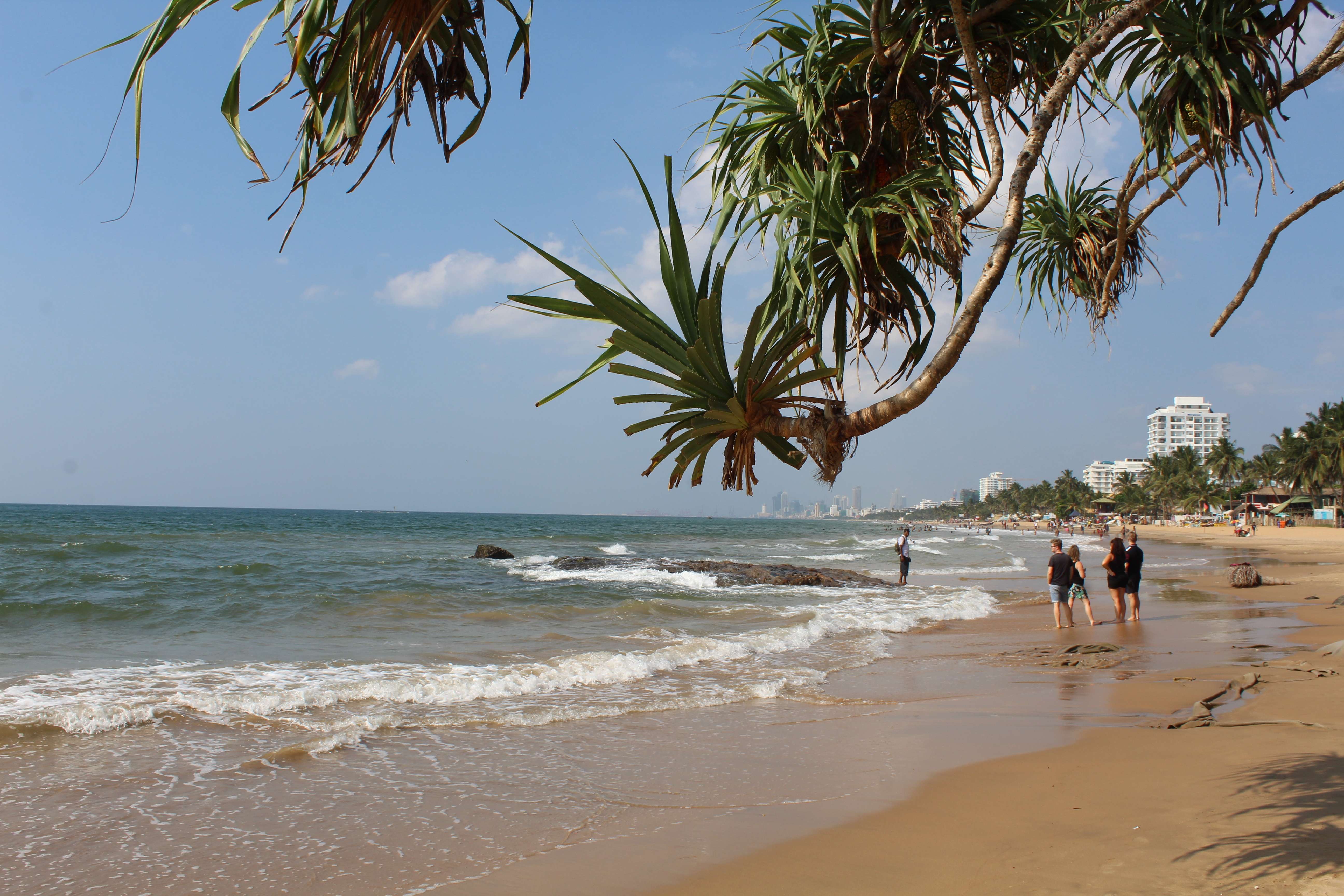 Relax at Mount Lavinia Beach