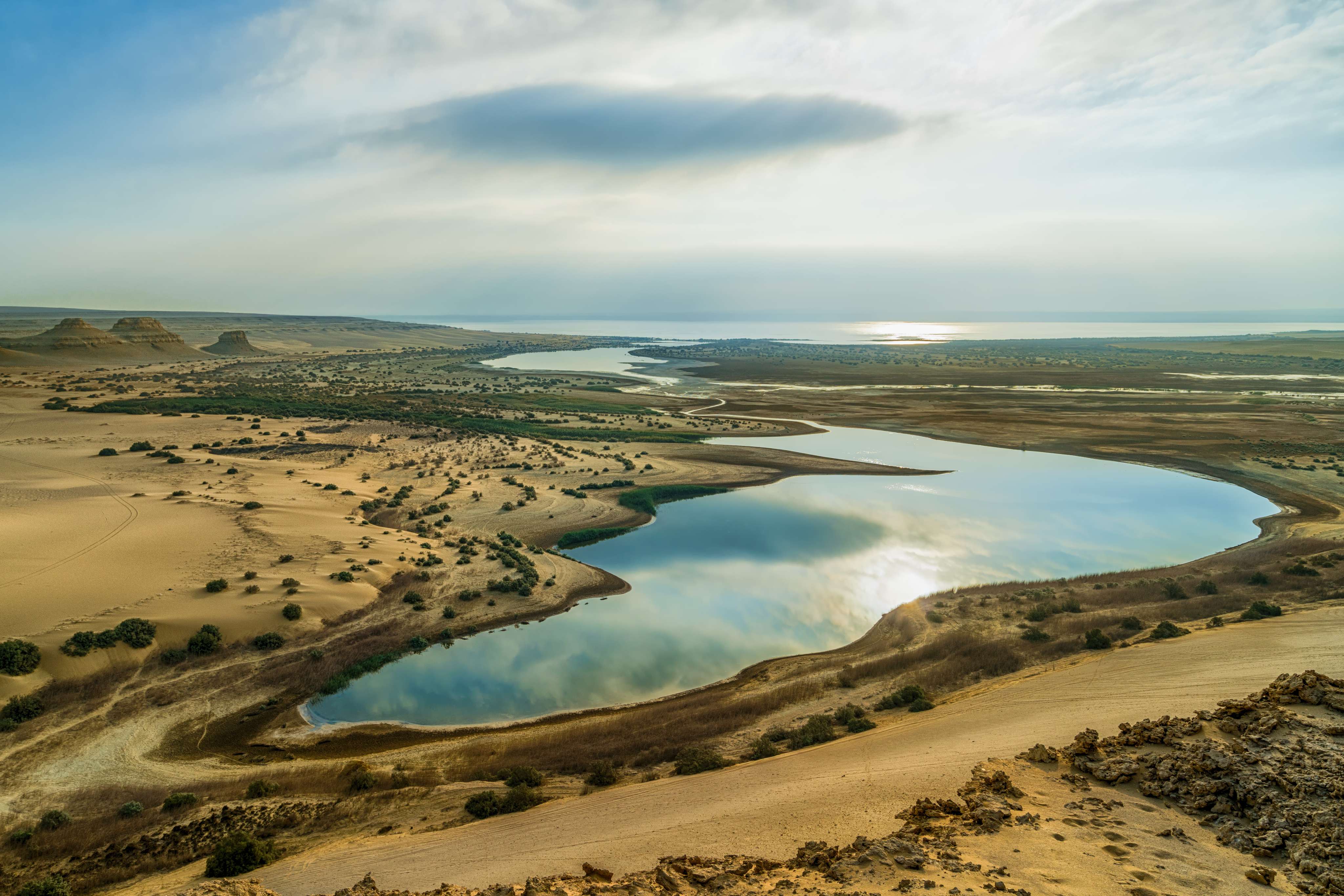 Magic Lake in Fayoum