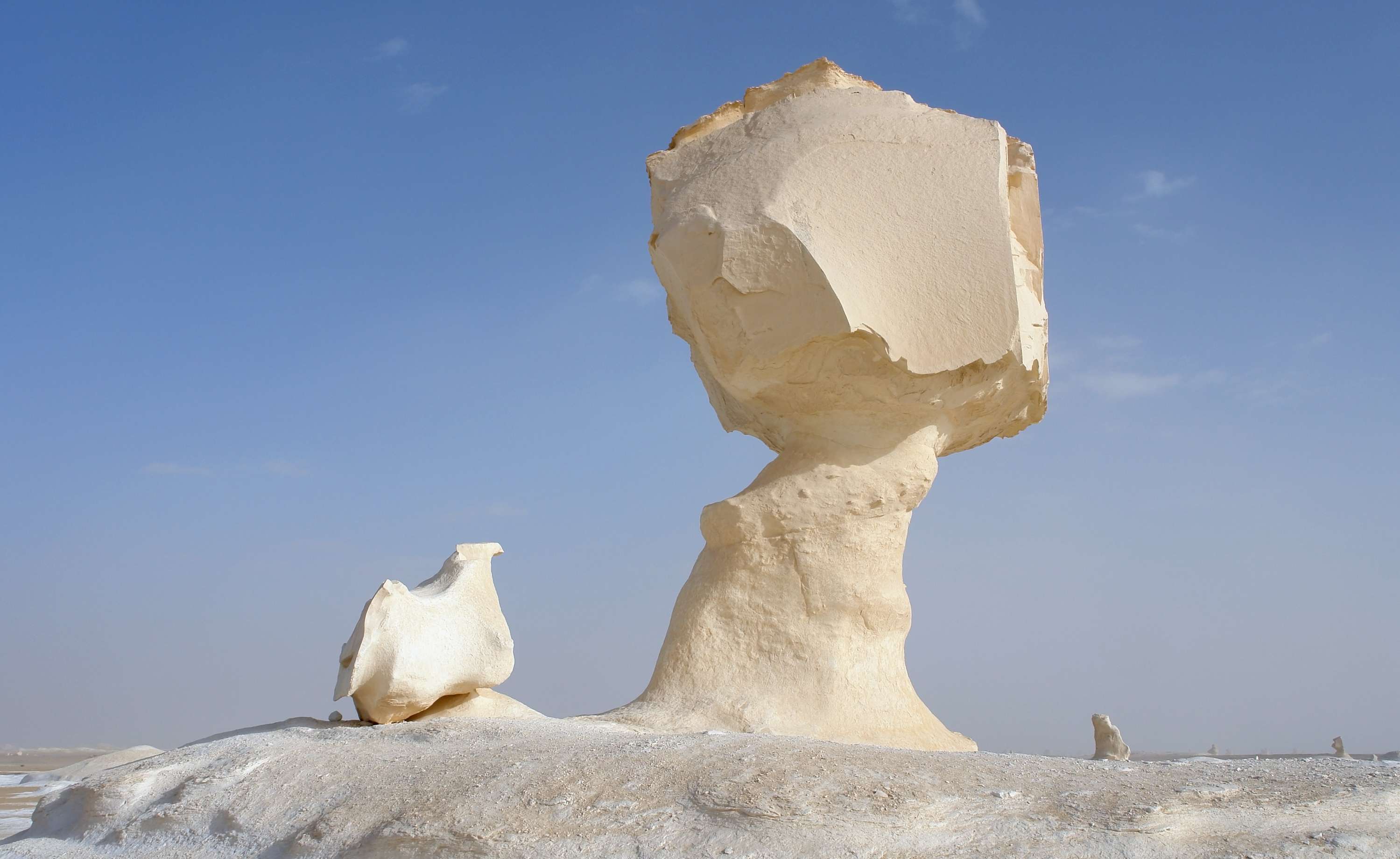 The White Desert in Farafra