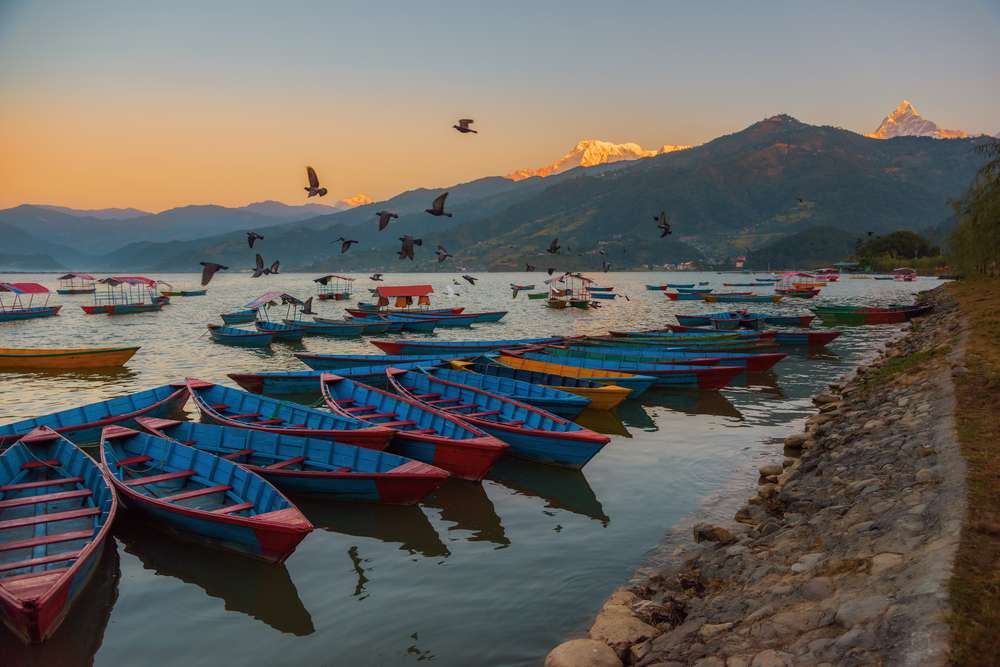 Boating in Phewa Lake