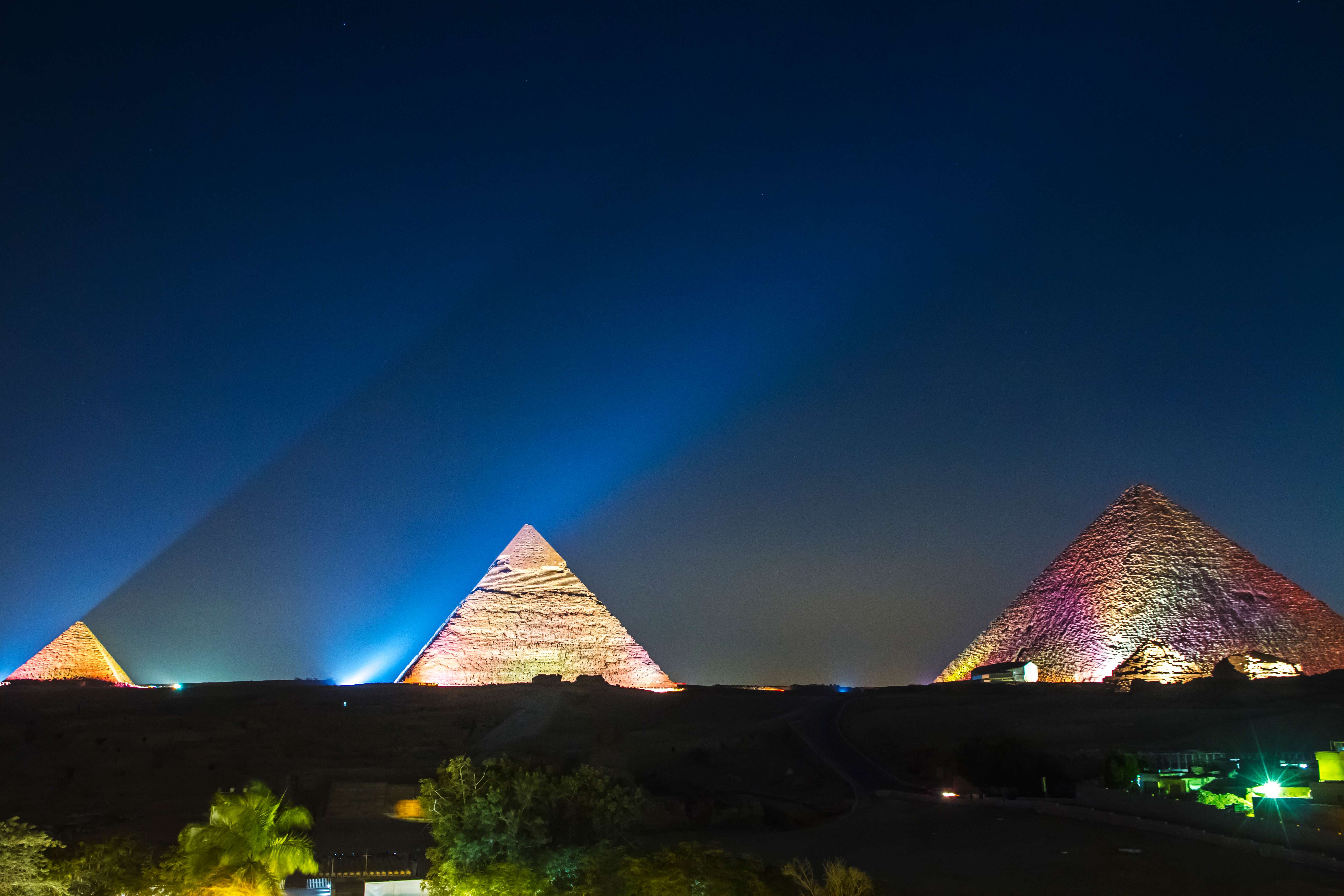 Enjoy The Sound and Light Show of The Giza Pyramids
