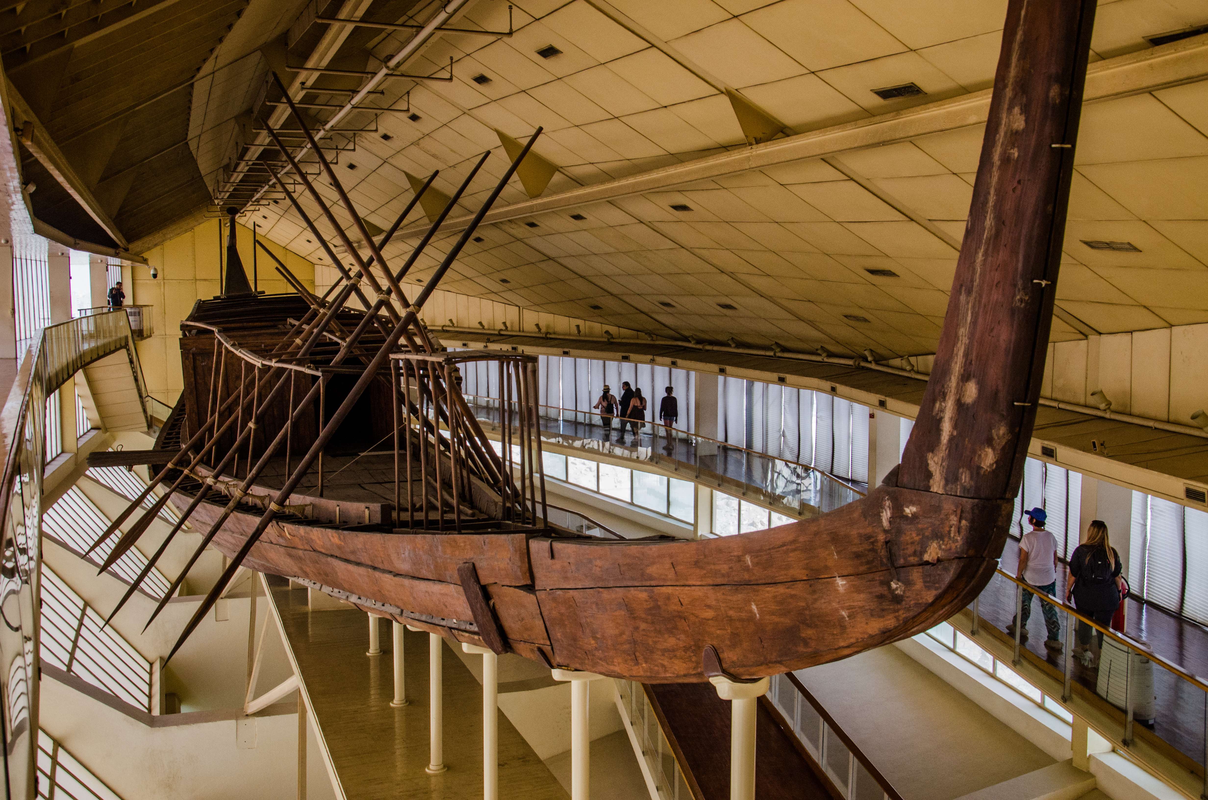 Explore the Giza Solar Boat Museum