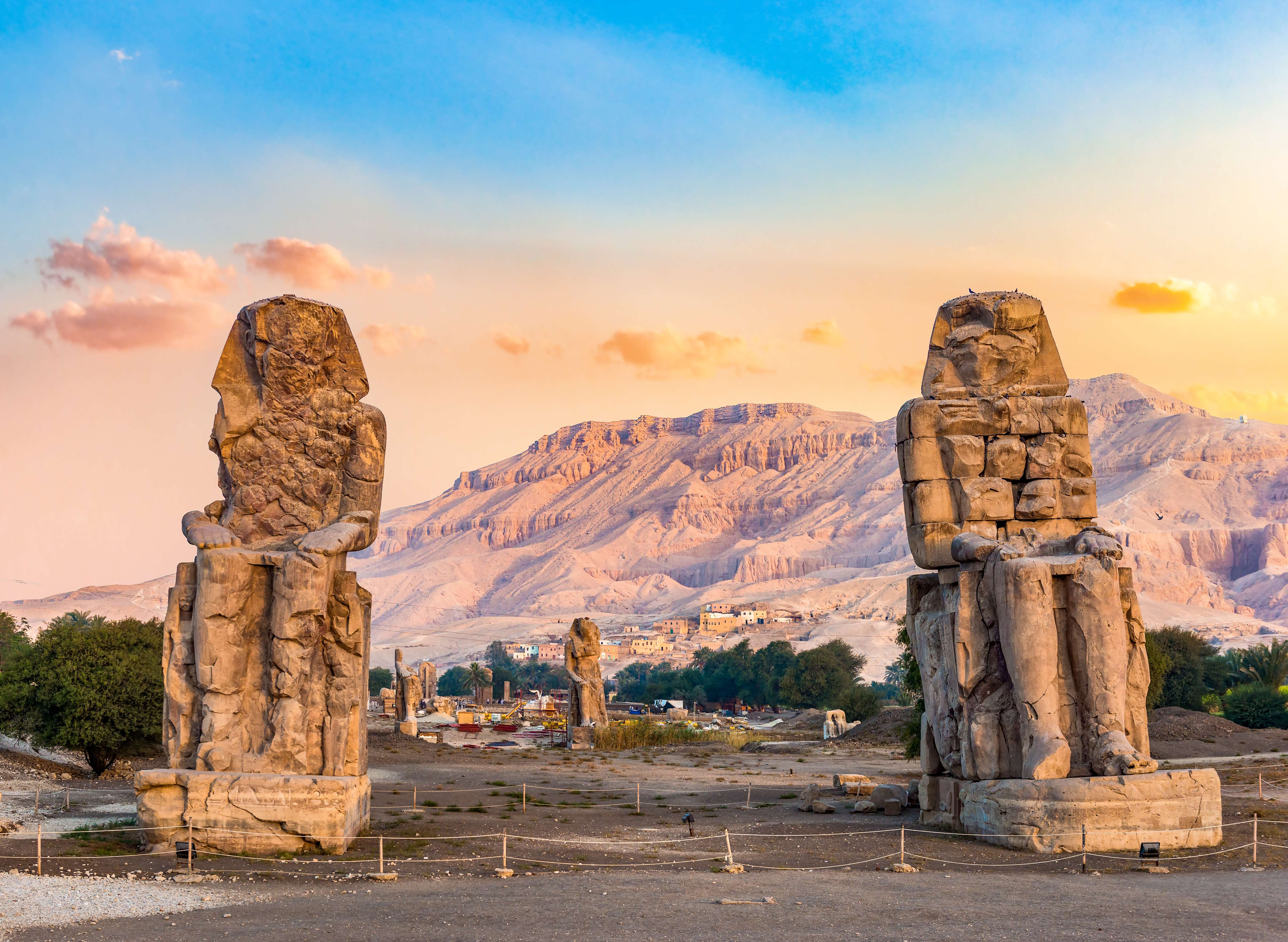 Learn About the Colossi of Memnon Statues
